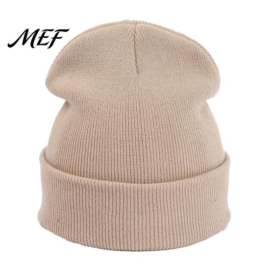 Outdoor Sports Winter Hat Unisex Solid Color Knit Beanies, Classic Slouchy Skull Cap for Winter, Soft Thermal Casual Warm Headwear Men