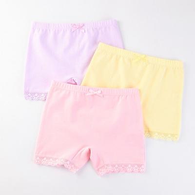 Biancheria intima per bambine 3-12 anni, boxer per bambine, comodi, colori caramella, pantaloni di sicurezza