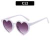 Fashion Heart Shaped Children Sunglasses Classic Cute Summer Sunglasses Girls Boys Sun Glasses UV400 Eyewear Baby Shade Glasses