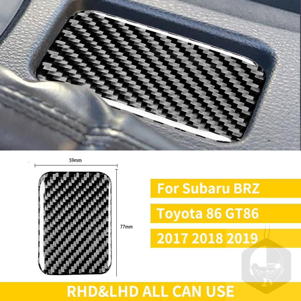 Pro Subaru BRZ Toyota 86 GT86 2017 2018 2019 Carbon Fiber Car příslušenství Držák řadicí páky Obložení klimatizace