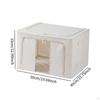 Clothes Storage Bag Blanket Travel Bin Lightweight Foldable Closet Organizer