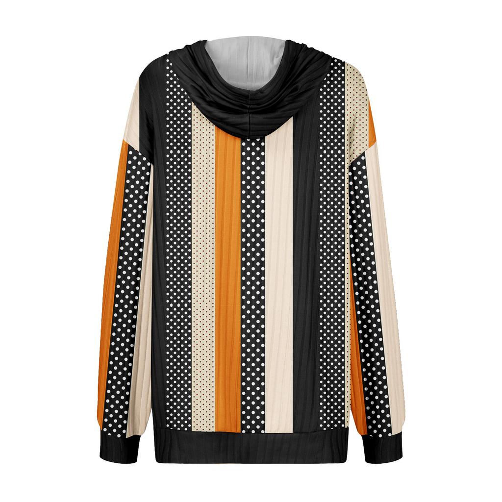 Mikiny pro ženy Trendy topy Ležérní Podzimní Móda Mikina s dlouhým rukávem S kapsami Svetr Lehký