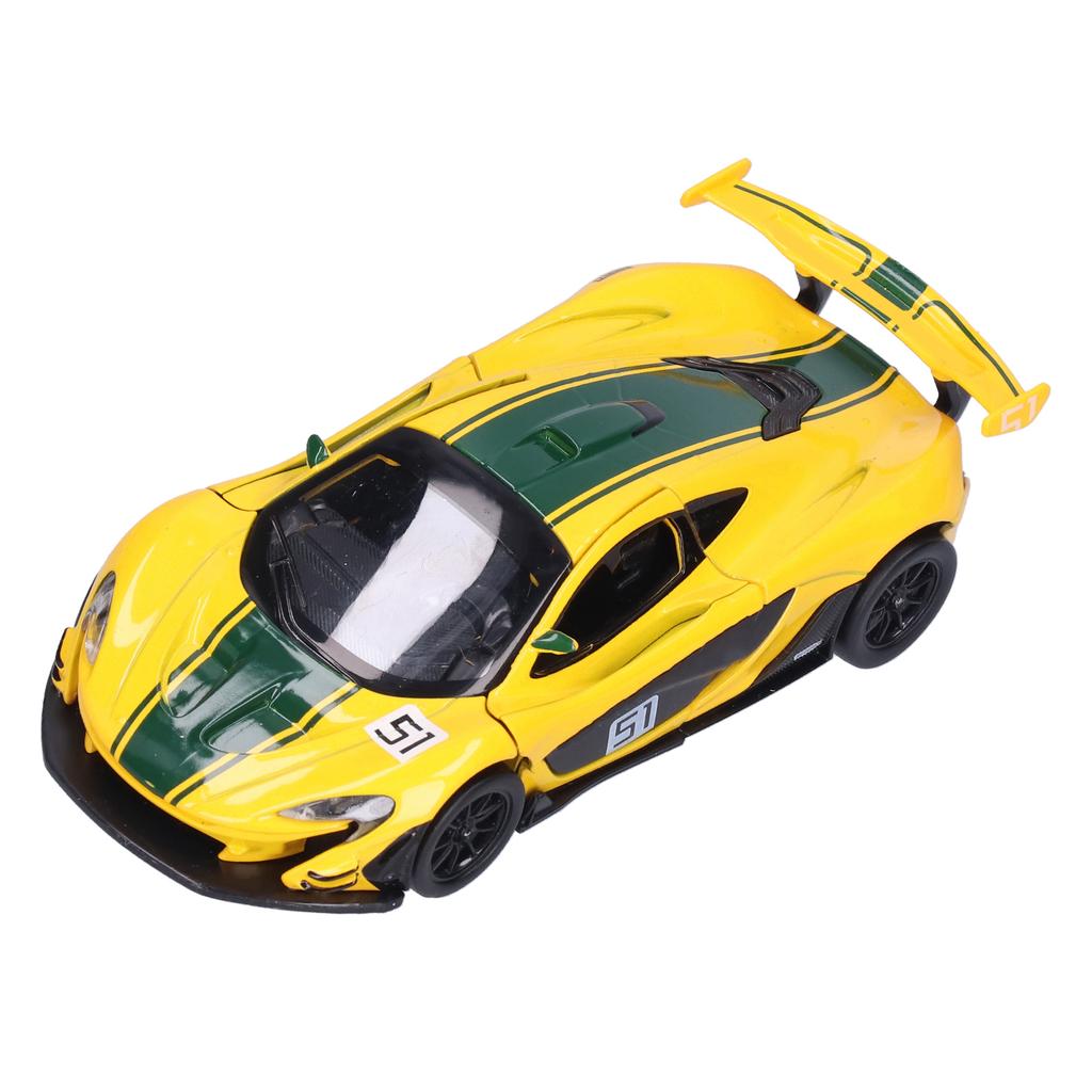 Electronic Openable Door Car Model 1:32 Simulation Pull Back Sports Car Vehicle Model