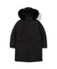 Snowpeak Apparel Dri-Peak Windstopper Long Heavy Down Jacket (S25Wmpdj06) Black