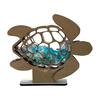 Sea Glass Display Box Sea Turtle Shaped Storage Box Coastal