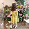Girls Summer Short Sleeve Princess Dress Stylish Casual Outfit For Big Kids