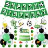Sifflet Porte-clés Série Football Bannière Verte Ensemble de Vaisselle Décoration de Fête