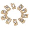 10PCS Turning Inserts Coated Carbide Inserts CNC Lathe Milling Cutting Tools APMT1604