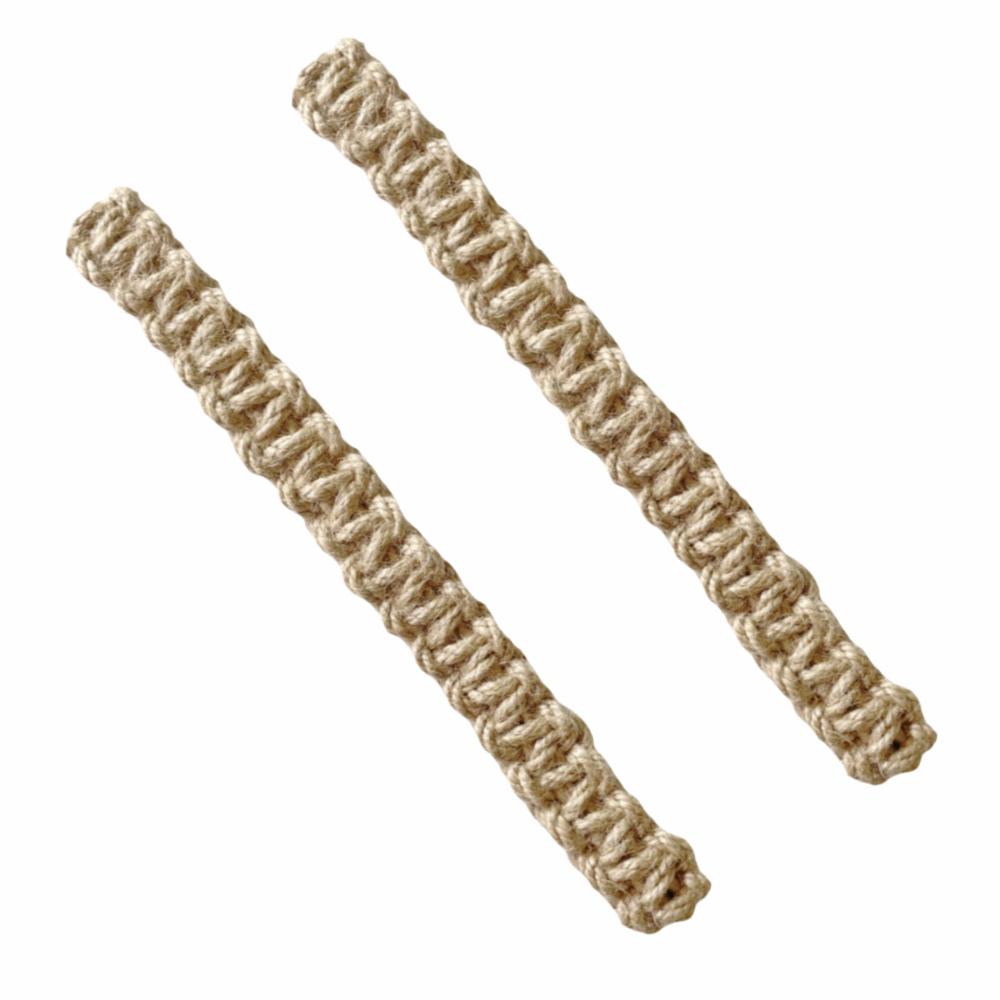 2Pcs Handwoven Curtain Holdback Vintage Curtain Holder Modern Curtain Tie Rope  Living Room