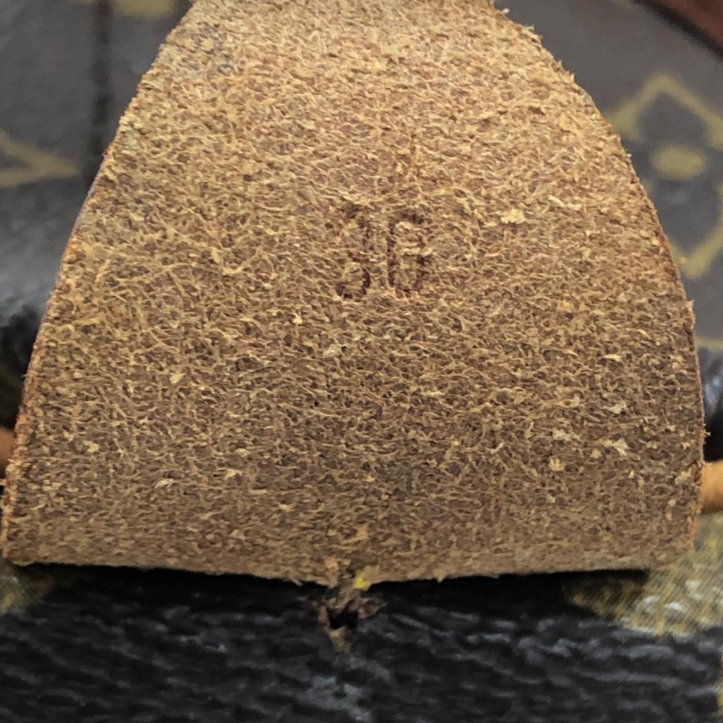 Used Louis Vuitton Monogram Speedy 30 M41526 Boston Bag Canvas Brown Authentic 1212