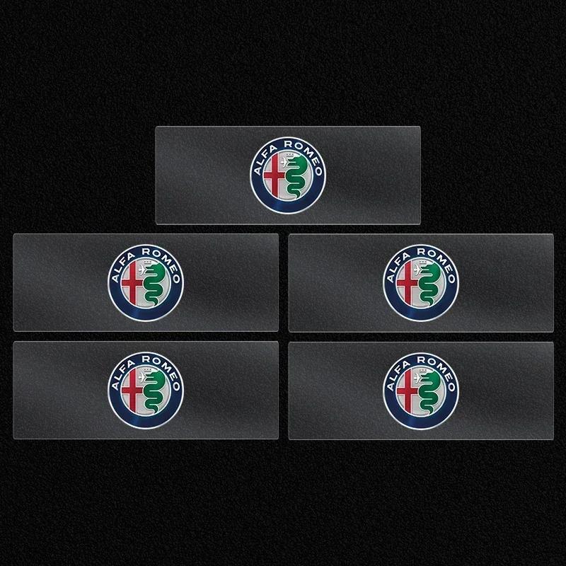 Auto Innenaufkleber Mittelkonsole Aufkleber Emblem Abzeichen Für Alfa Romeo 156 159 147 4C 8C 166 Giulia Giulietta Mito Stelvio