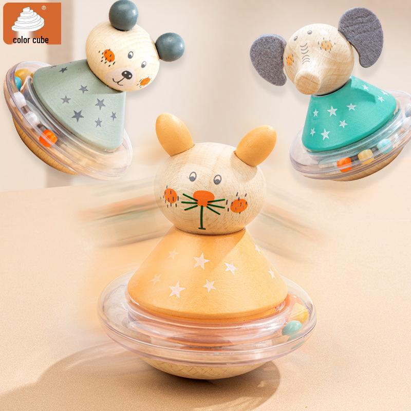

Wooden Cartoon Animal Stacking Tower - Cute Nesting Toy for Toddlers