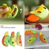 New Gravity 3d Banana Carrot Knife Round Blade Banana Radish Knife Decompression Toy