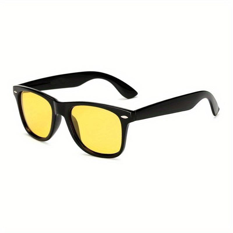 1/2 шт. большие квадратные ночные очки мужские спортивные очки ночного видения унисекс — фото 12