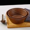 Bol de Ramen de Grano de Madera de Melamina de Larga Duración, Bol de Arroz Profundizado Simulado, Bol Grande para Mezclar Ensaladas Estilo Japonés, Hotel