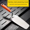 Flat Drywall Trowel High Hardness Stainless Steel High-Impact Handle Gyprocks Wall-Board Plasterboard Scraper
