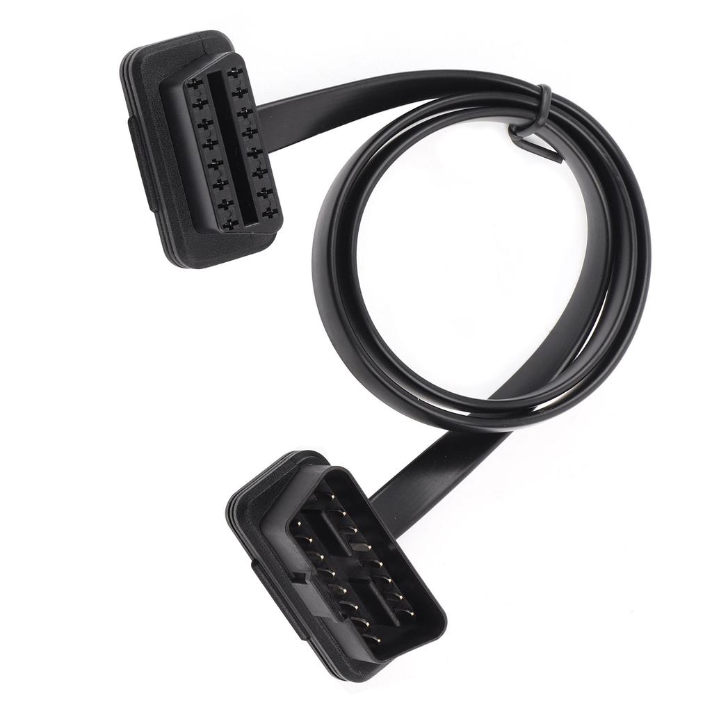 Car Auto 16 Pin Male to Female OBD2 Extension Cable Diagnostic Adapter 60cm 24inch Length