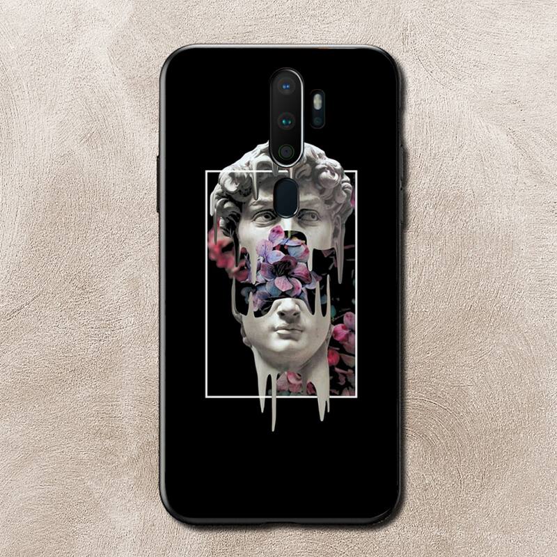 Mona Lisa Handyhülle für Vivo Y91C Y11 17 19 17 67 81 Oppo A9 2020 Realme c3