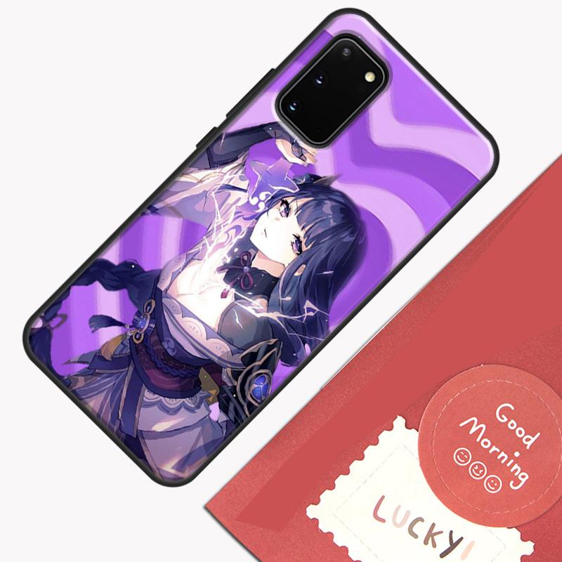Baal Genshin Impact Game Phone Case For Samsung Galaxy S23 S26 Ultra S20 S21 S22 S24 S25 Plus S10 S25 FE Cover Shell