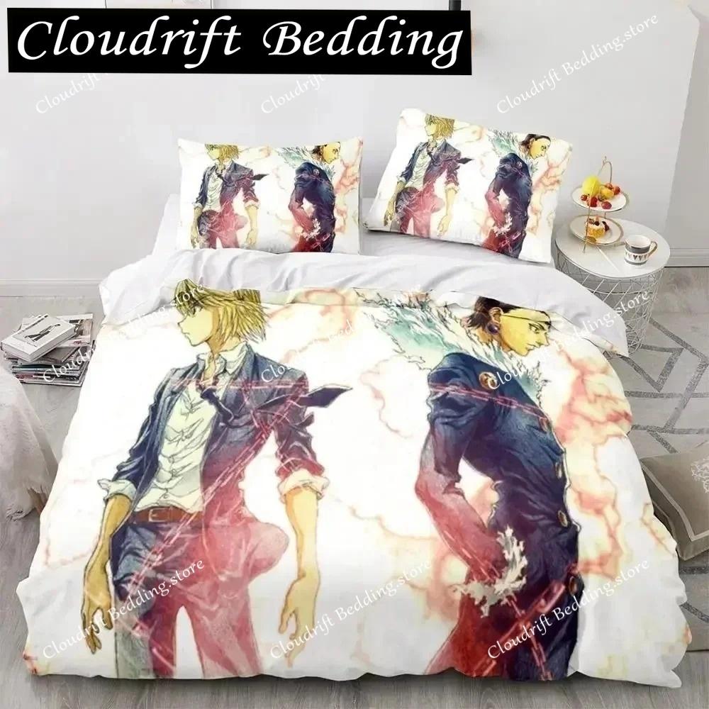 3D Print HUNTER×HUNTER Bedding Set Single Twin Full Queen King Size Bed Set Aldult Kid Bedroom Duvet Cover Sets
