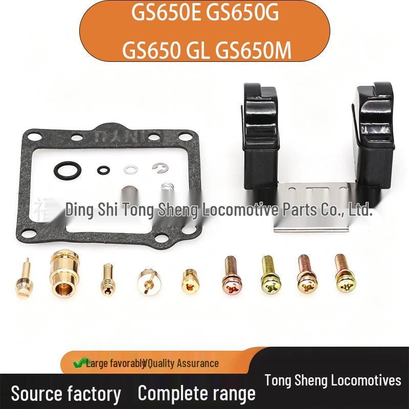 4-Piece Carburetor Repair Kit for Suzuki GS650 Models Consult Customer Service