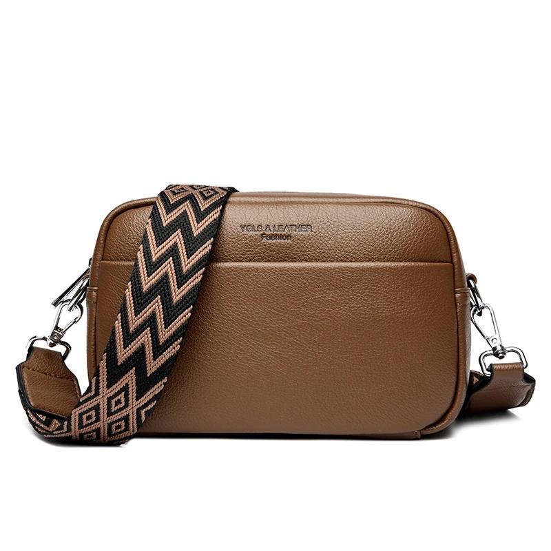 Leather Shoulder Bag for Women  Casual Messenger Wallet Bag  Designer in Fashion  Luxury