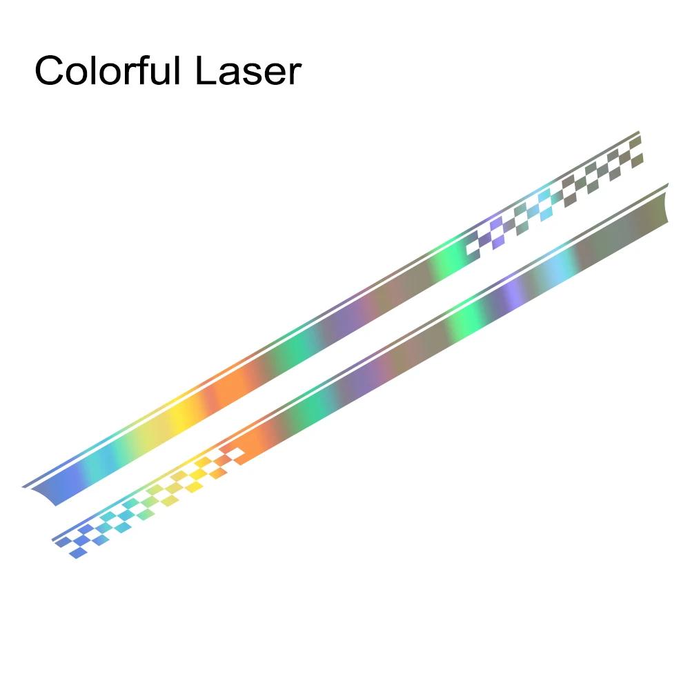 Car Body Side Long Stripes Stickers For Camper Van Rv Motorhome Minivan Cargo Panel Trunk Bus Auto Decoration Decals Accessories