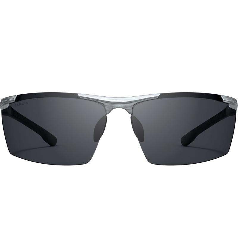 PARZIN Men s Aluminum-Magnesium Polarized Sport Sunglasses