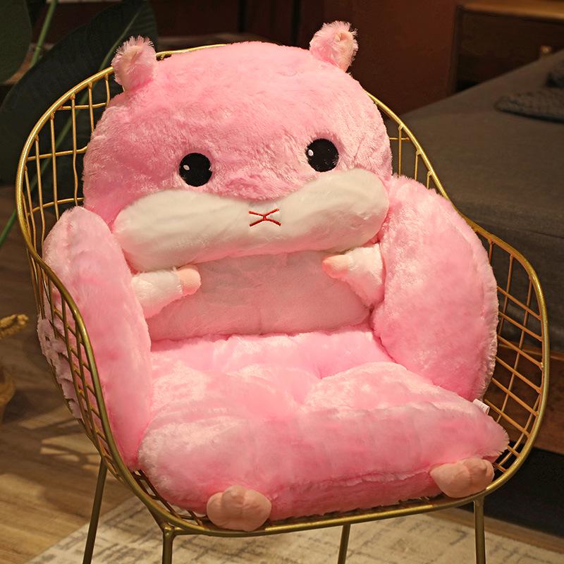 Thickened Semi-Enclosed Seat and Backrest Cushion for Office, Student, and Dining Chairs