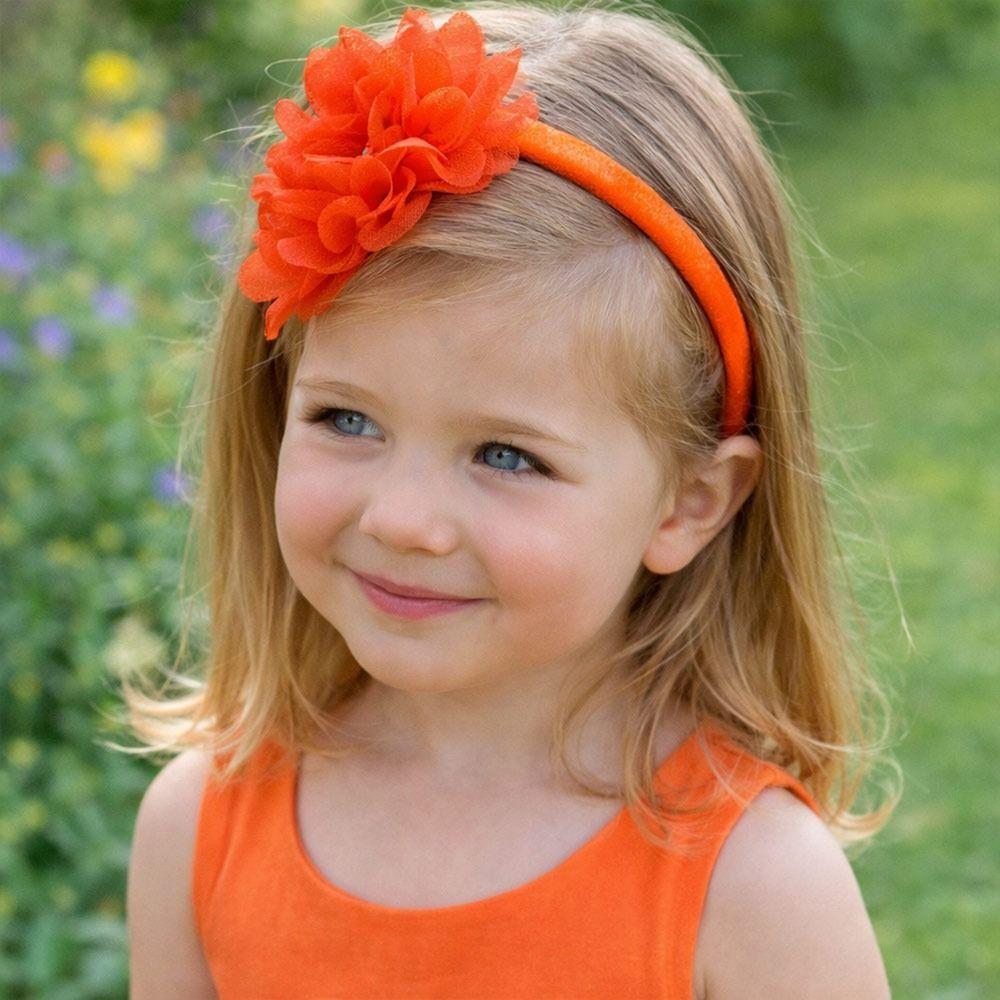 Multi-Layers Baby Headband Big Flower Hairband Fashion Accessory Girl Hair Hoop  Children Gifts