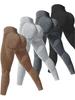 Seamless Women's Yoga Pants: Sand Washed, Quick Dry, Butt Lifting, Tight Fit, Letter Print, Sports Fitness Long Pants