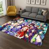 New Genshin Impact Cartoon Game Carpet Rug for Bedroom Living Room Sofa Playroom Doormat Home Decor,Kid Area Rug Non-slip Gift