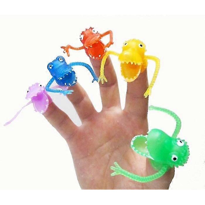 Monster Finger Puppets - Set of 10, Puppets for Kids, Perfect for Party Favor Bags and Kids Favors