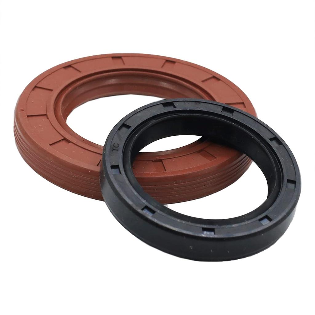 Bottom Crank Lower Oil Seal 92049-7028 92049-7010 Compatible with Kawasaki FH531V FH541V FR, FS, FX Series 4 Stroke Engine (92049-7028+92049-7010)