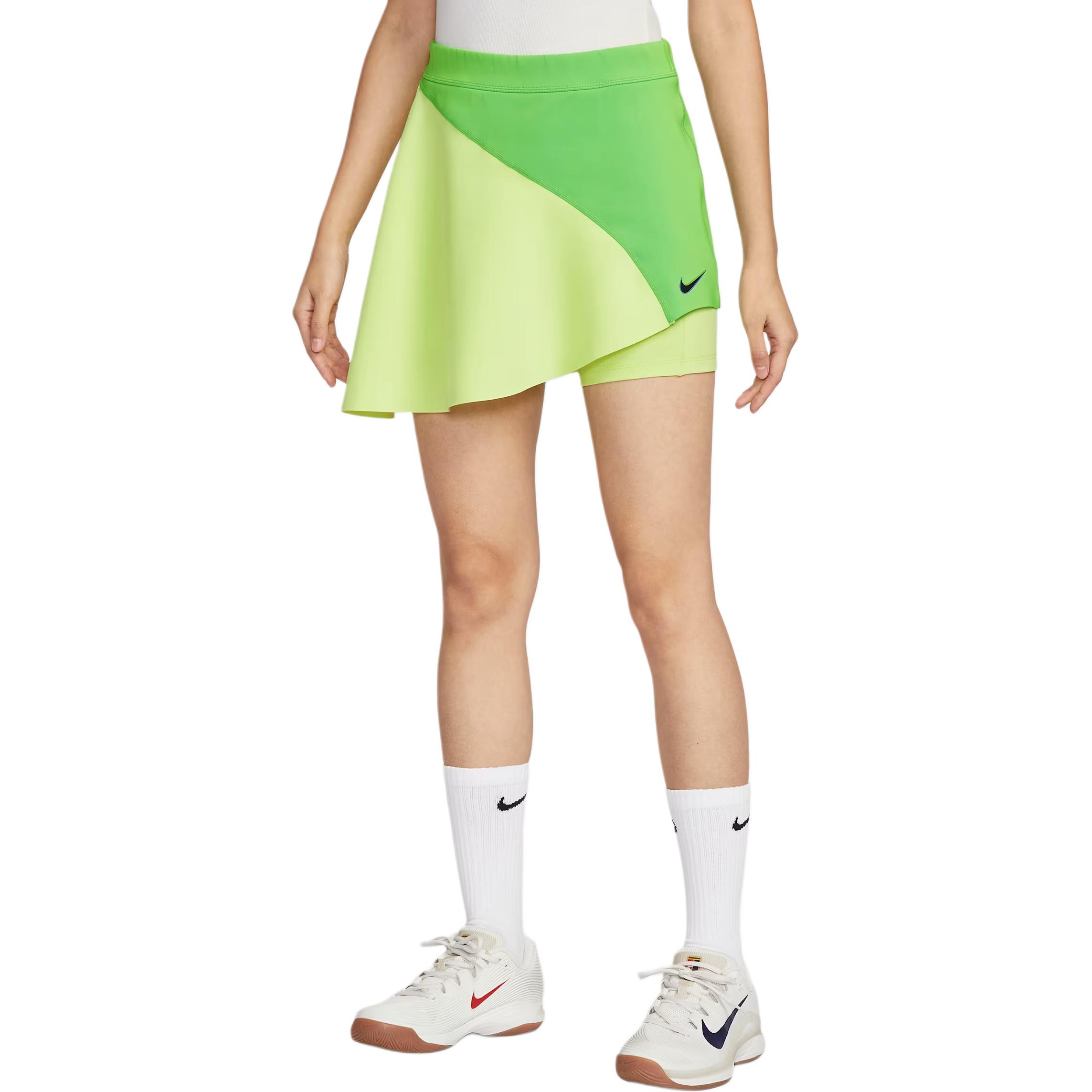 Nike Color Block High Waist Breathable Tennis Skirt Women skirts II3234-307 M