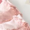 Cute Lace Ruffle Baby Socks Soft Kids Girls Short Socks With Rubber Soles Anti Slip Solid Color Infant Toddler Floor Socks
