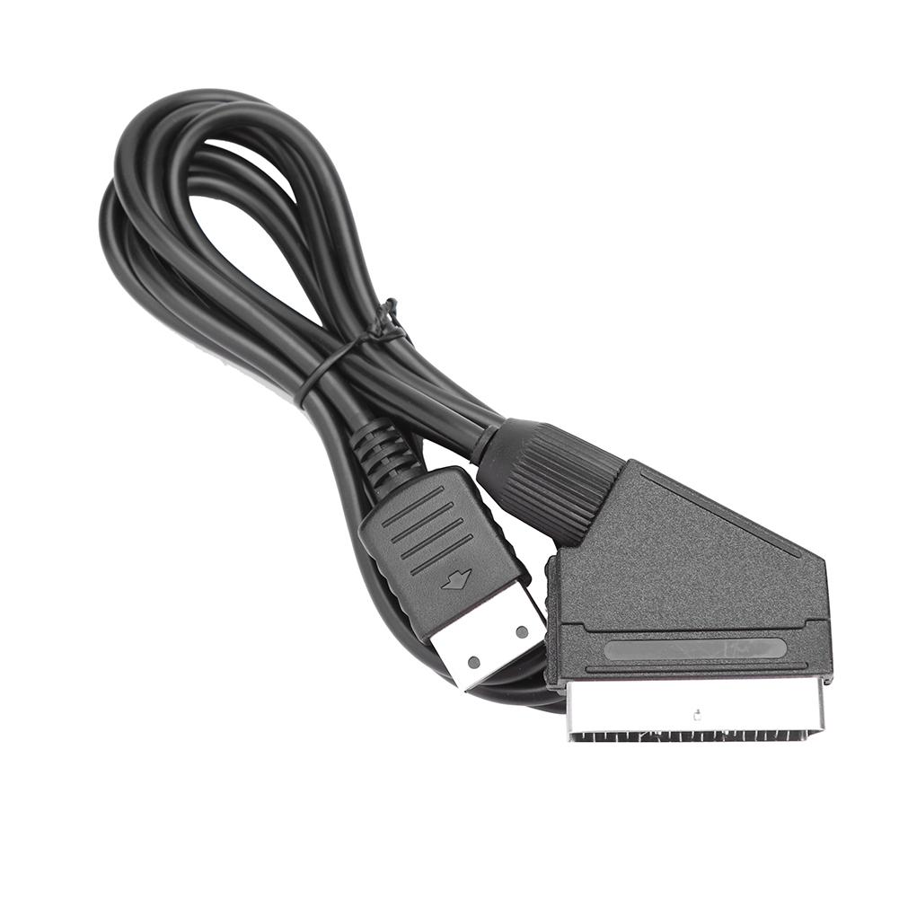 RGB Scart Cable Replacement TV AV Lead RGB Scart Cable Image Definition Improvement for SEGA Dreamcast DC