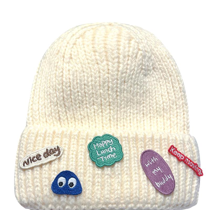 New Winter Wome Beanies Knitted Hats Men Elegant Solid-colored Thermal Hat Fashion Caps