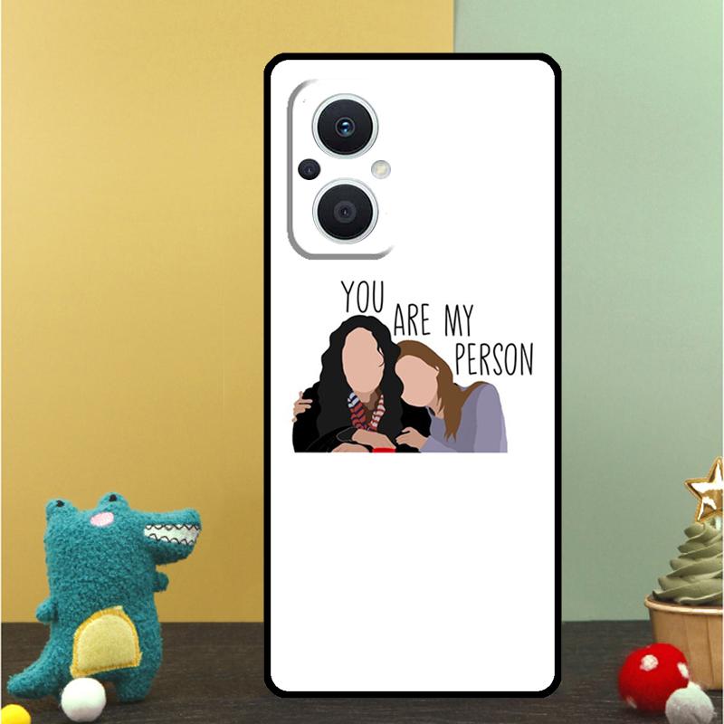 Greys Anatomy You Are My Person Case For OPPO Reno 15 Pro 15F 10 11 12 13 13F 14 14F 8 7 Lite 8T OPPO Find X9 X8 X6 Pro Cover