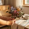 Décoration de la maison – Fleurs et couronnes décoratives