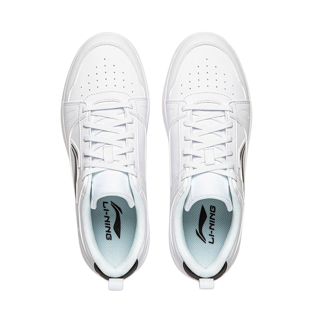 Li Ning Sky Skateboard Shoes Men's Low Top White AGCW491-2