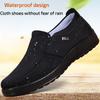 Frühling Herbst Herren Casual Atmungsaktive Stoffschuhe Low Top Flache Schuhe Herren Schnürschuhe Wasserdichtes Leder Freizeitschuhe Herren Slipper