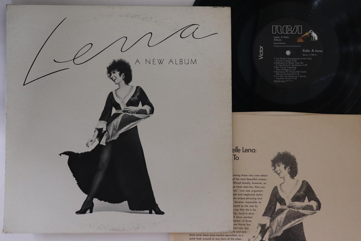 

LP Record LENA HORNE - Lena A New Album BGL11799 RCA 1976 US Jazz Used