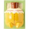 Disney the Butt Wall Vase Hole 5cm from Hole To Front of Perfect As a Birthday Product San4527 "Winnie Pooh" Pop-Up (Flower Diameter 1cm, Approx.