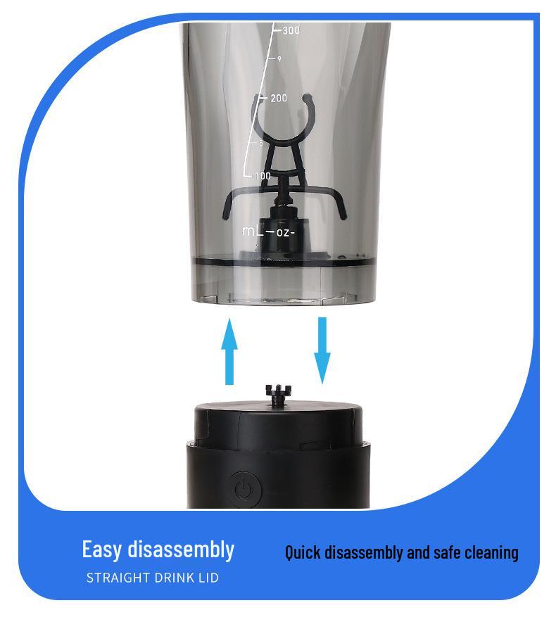 700ml Leakproof High-Temperature Resistant Automatic Protein Powder Milkshake Mixing Cup