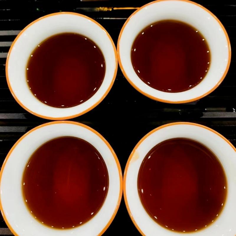 357g Yunnan Ripe Pu'er Tea 1930 Aged Pu-erh Cooked Tea Cake Old Puerh Cake Tea