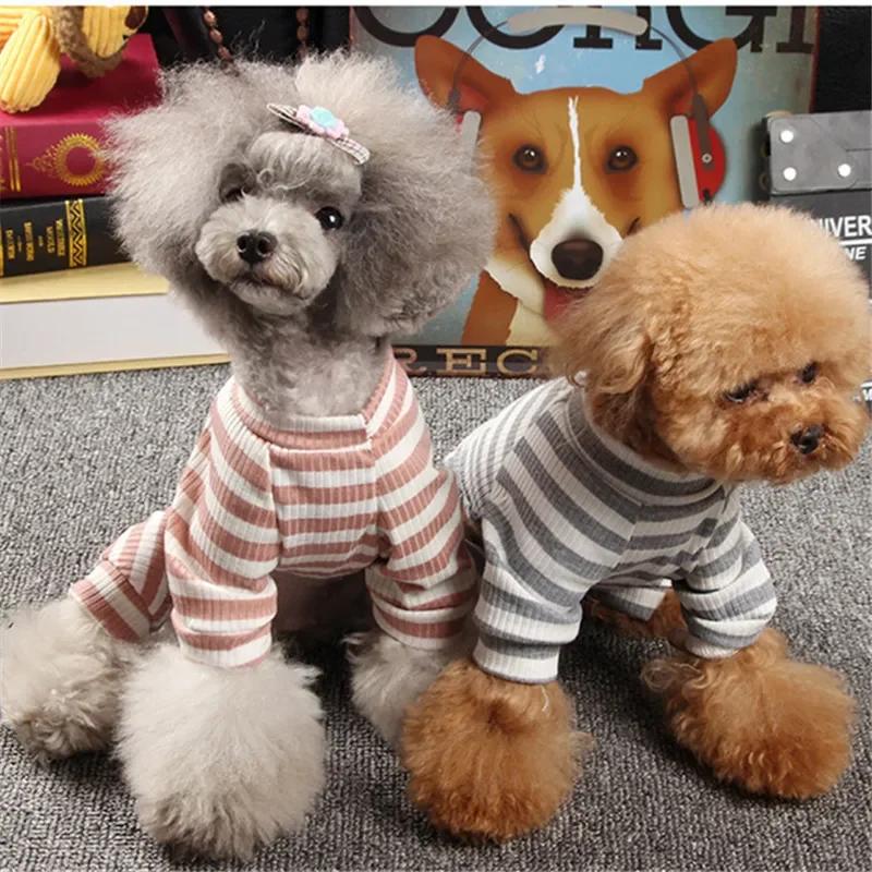 Winter Dog Clothes Jumpsuit Pajamas Puppy Small Dog Pets Apparel Yorkies Pomeranian Poodle Bichon Schnauzer Dog Clothing Costume