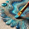 Metallic Watercolor Paint Set-Portable,Lightweight, High Solid Pigment, Starry Shades - Ideal for Artists, Perfect Holiday Gift
