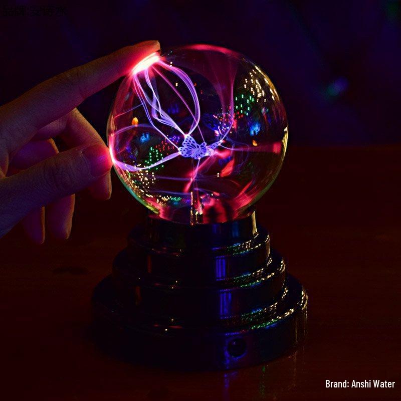 Children's Day Gift: Boy's Magic Plasma Crystal Ball - Electrostatic Induction Technology Ornament