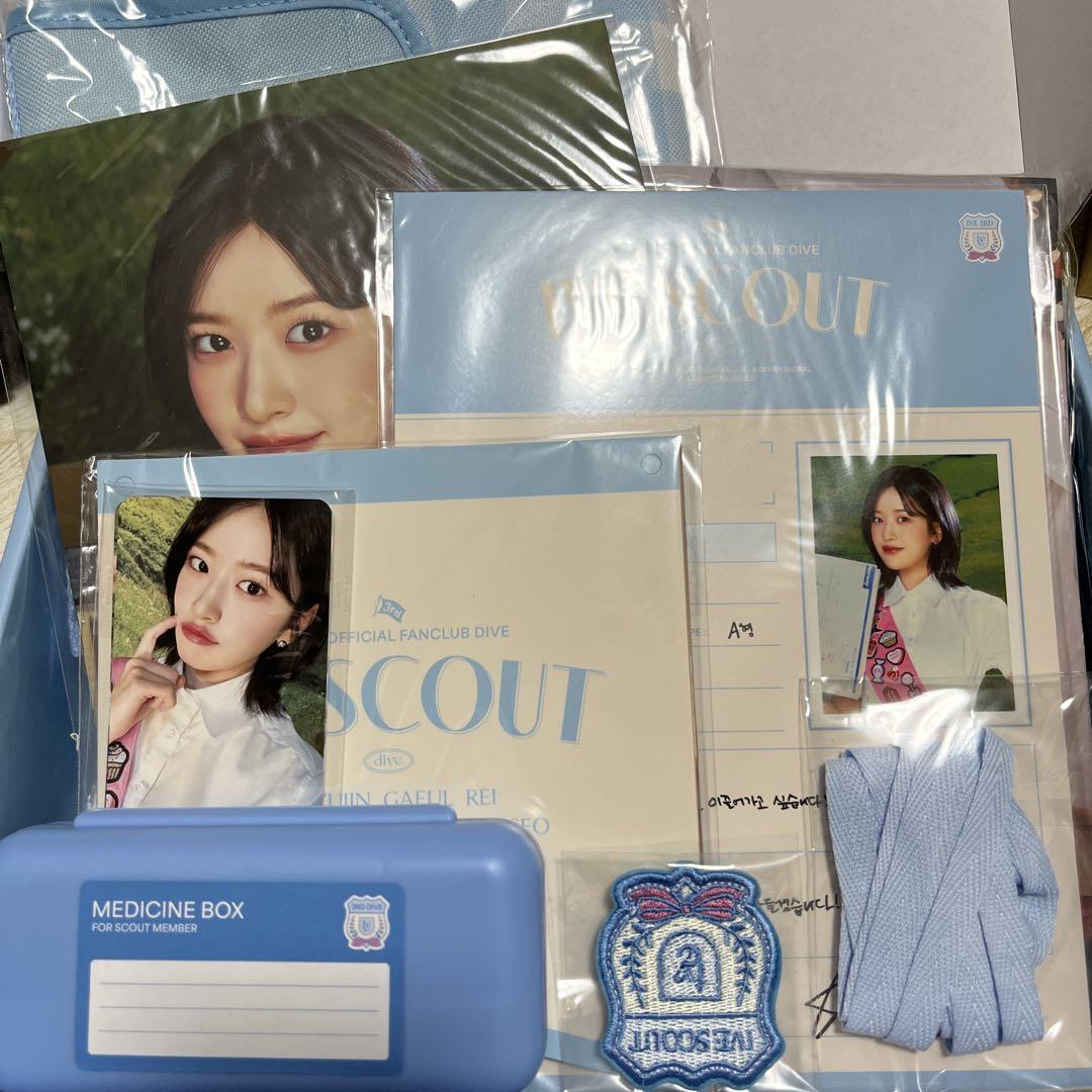 

[Б/У] IVE FC набор 3-го сезона скаут родина Корея